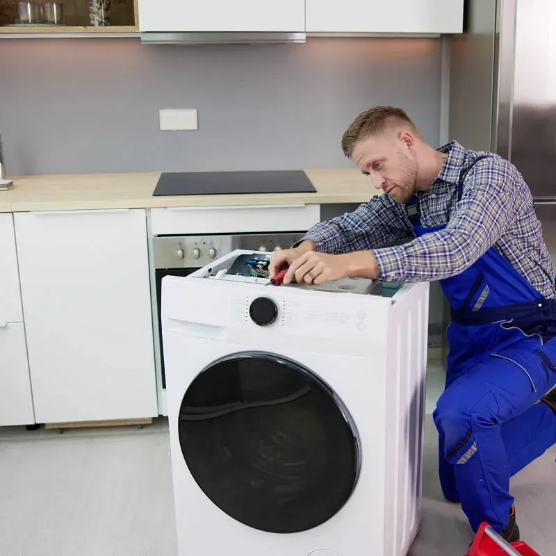 Ramson Appliances technician repairing an appliance at a home in Howey-in-the-Hills, FL